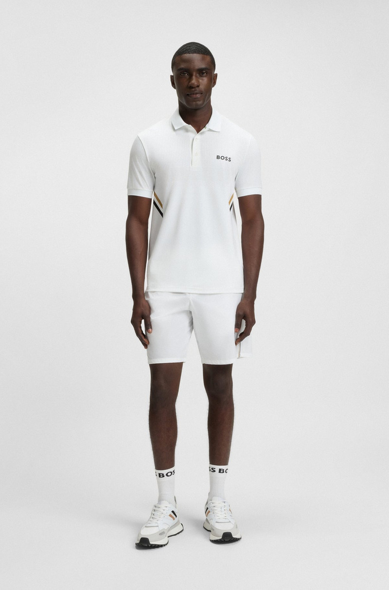BOSS ACTIVE SLIM-FIT POLO SHIRT WITH MOISTURE MANAGEMENT outlook