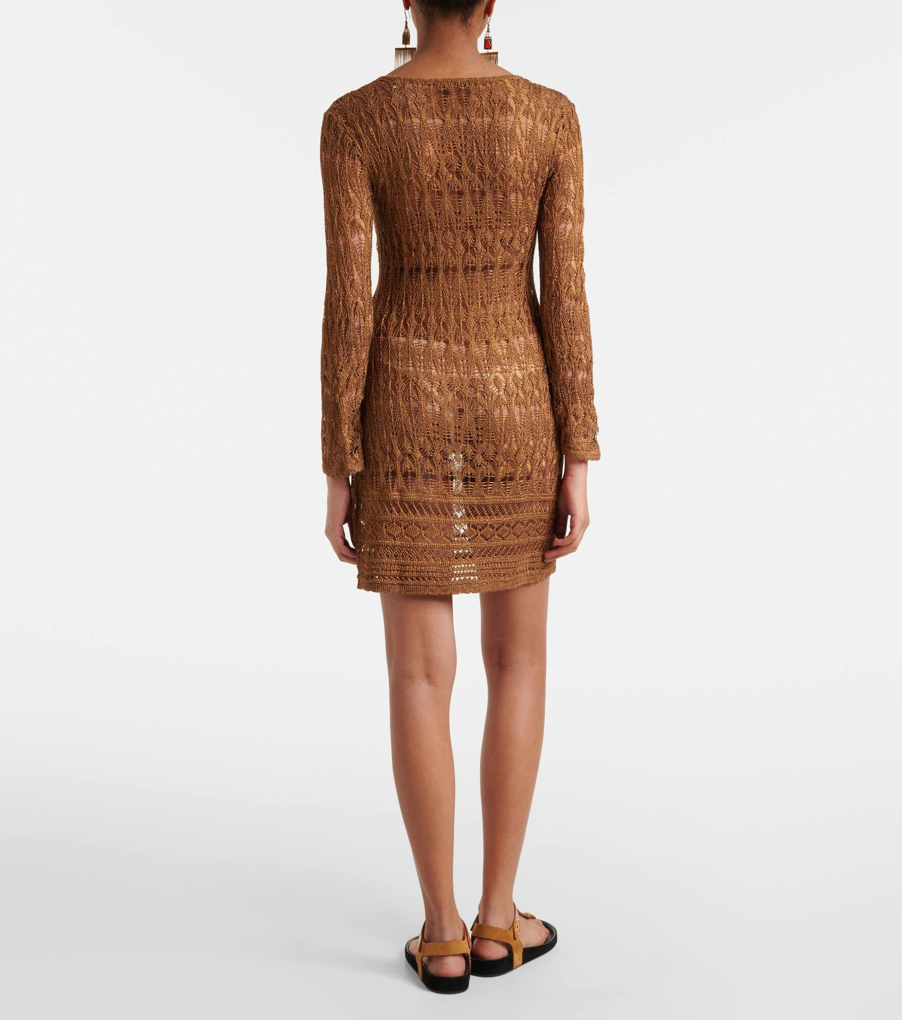Pia crochet minidress - 3