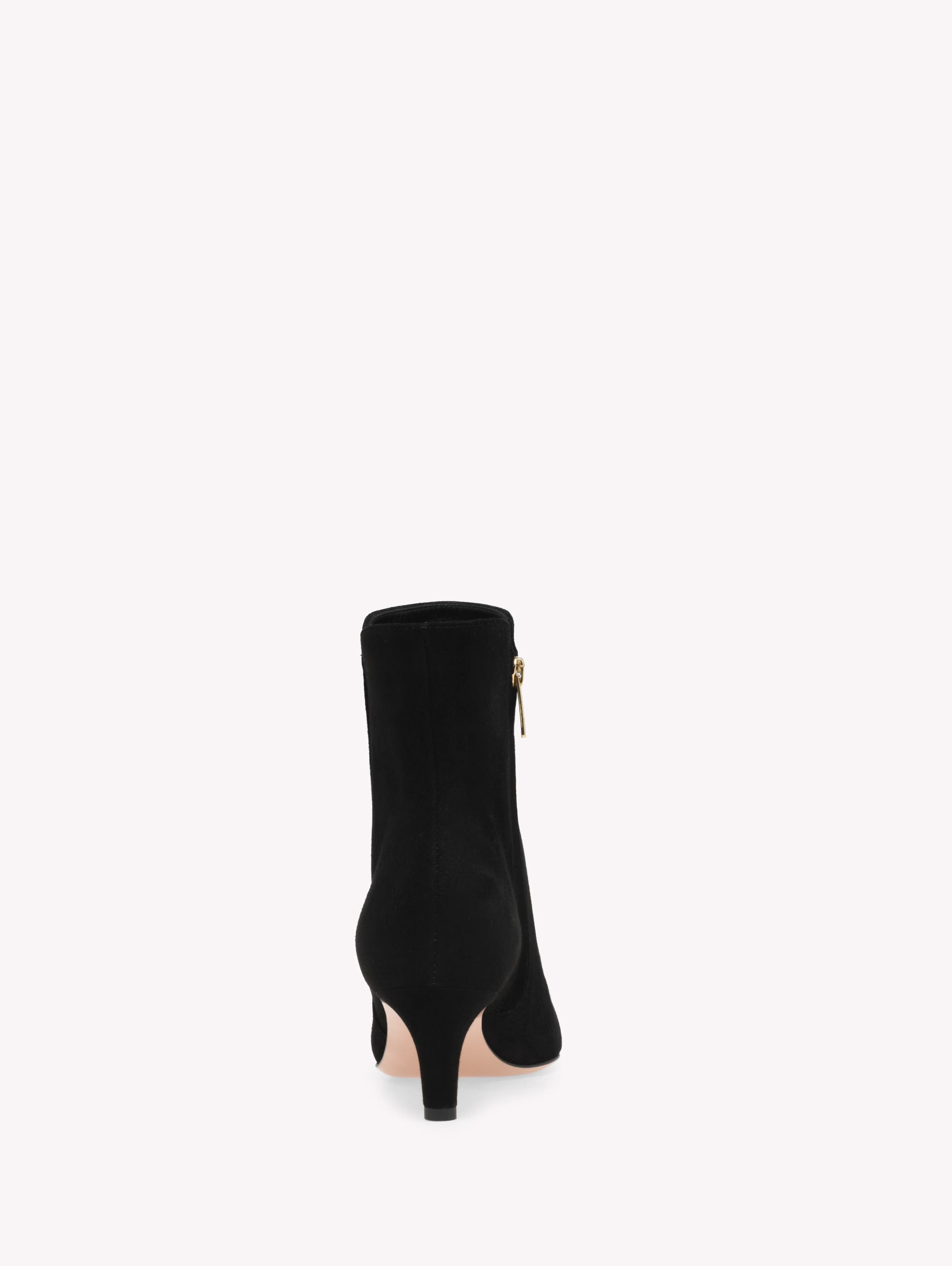 Gianvito Rossi Levy 55 Booties in Black Suede at Nordstrom - 4