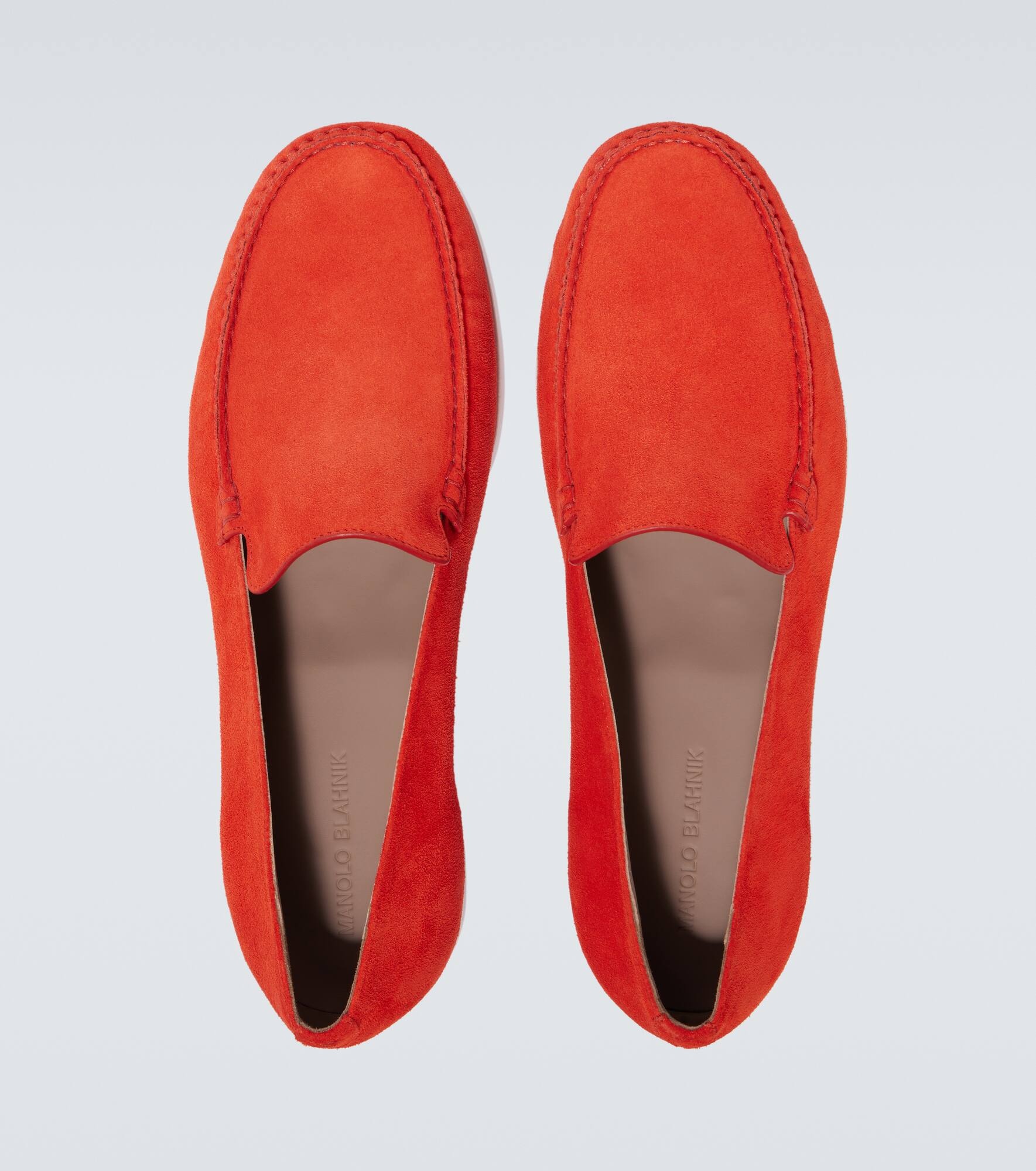 Monaco suede loafers - 4