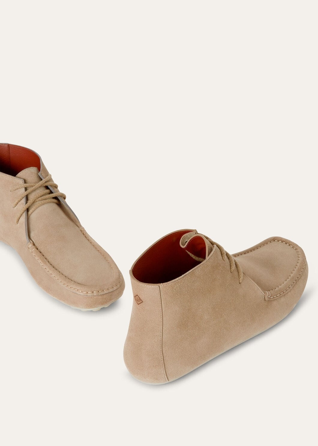 Dot Sole Lace Up Walk Boots - 7
