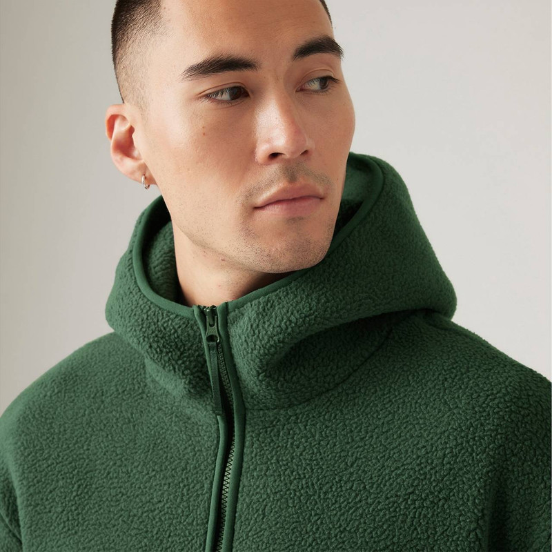 HOODED SHERPA PULLOVER 5