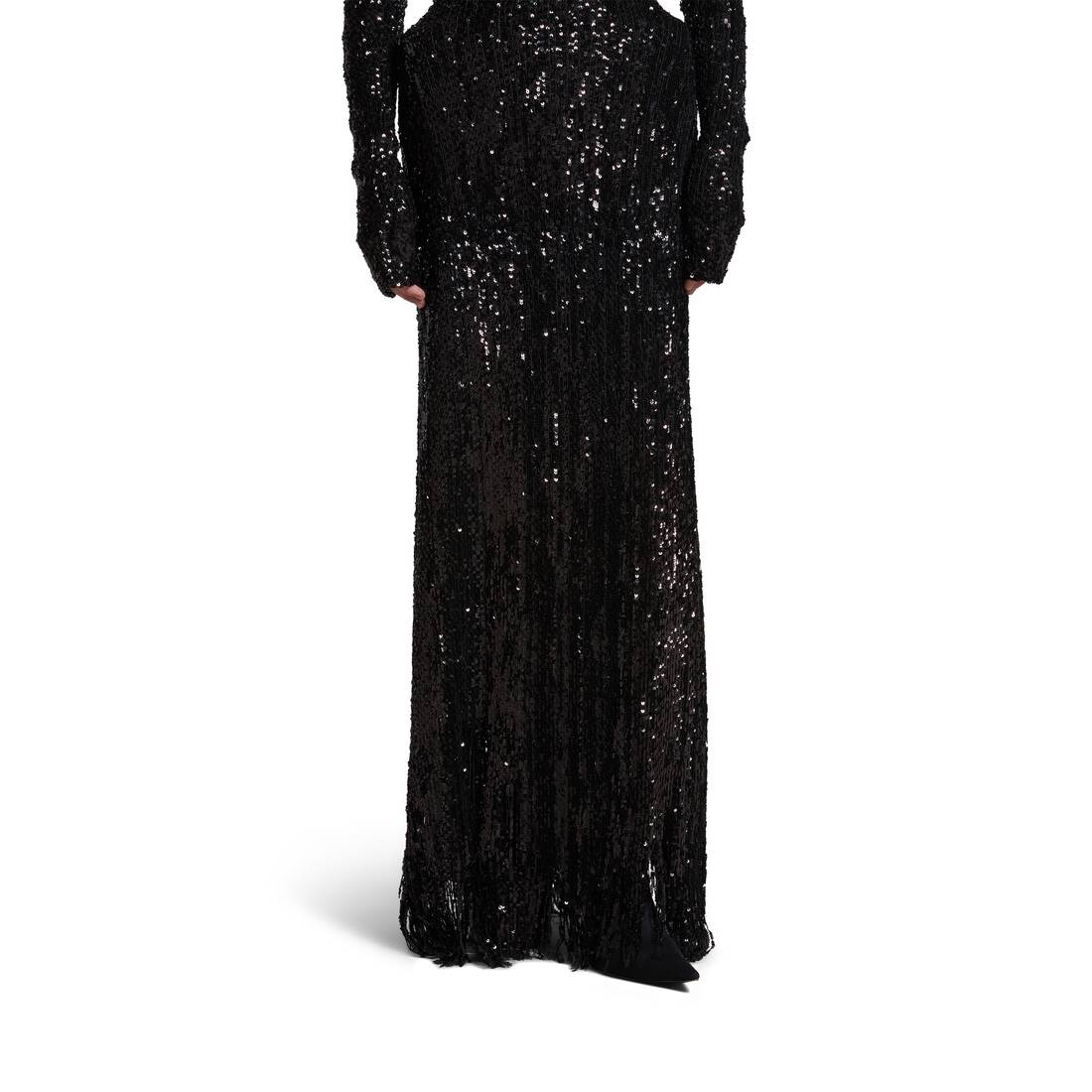 Women's Cover Dress in Black - 6