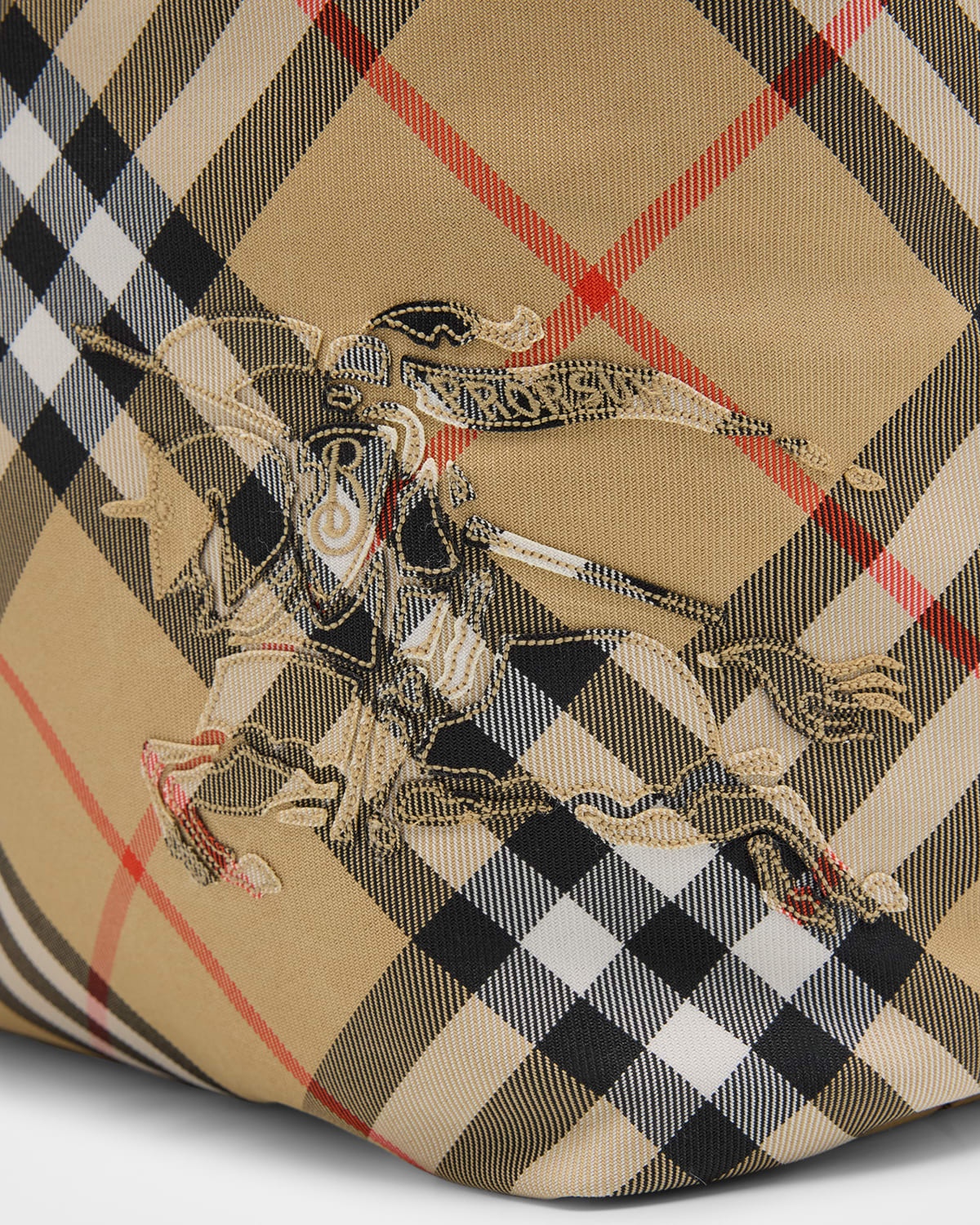 Men's Check Tote Bag - 5