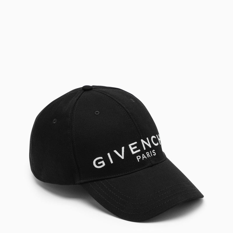 Givenchy Black Canvas Cap Men - 1