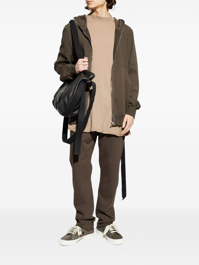 Rick Owens DRKSHDW zip-up hoodie outlook