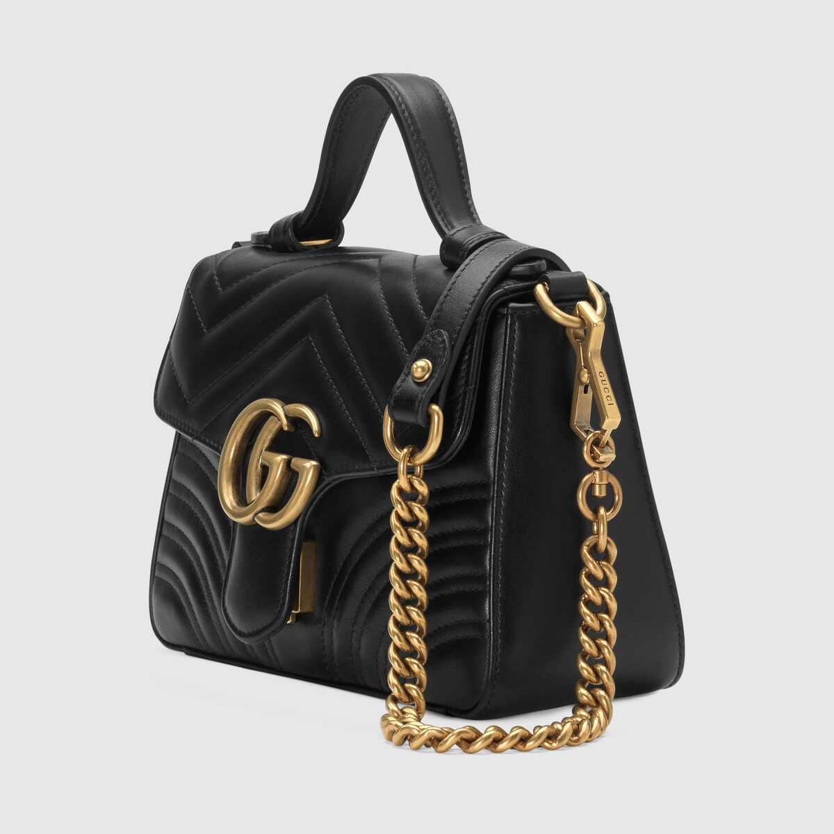 GG Marmont mini top handle bag - 2