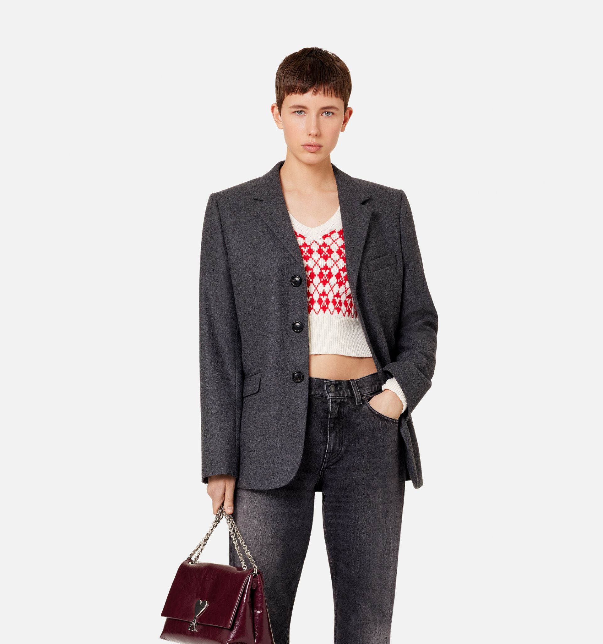 Three Buttons Jacket - 3