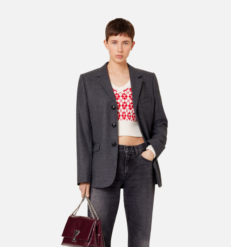 AMI Paris Three Buttons Jacket outlook