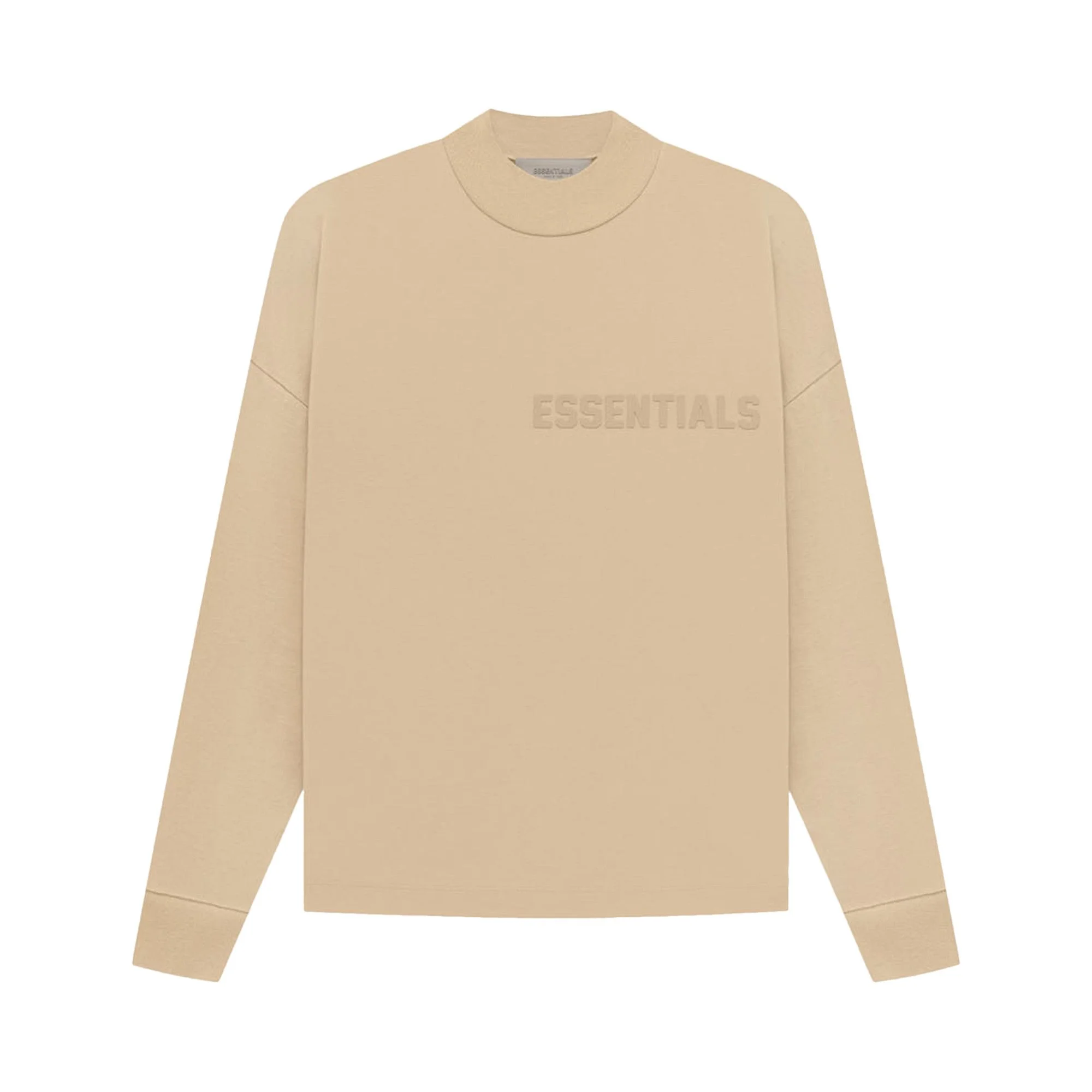Fear of God Essentials Long-Sleeve Tee 'Sand' - 1