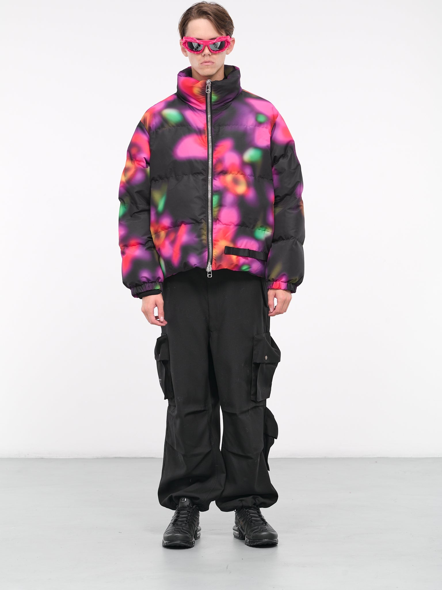 Blurred Puffer Jacket - 6