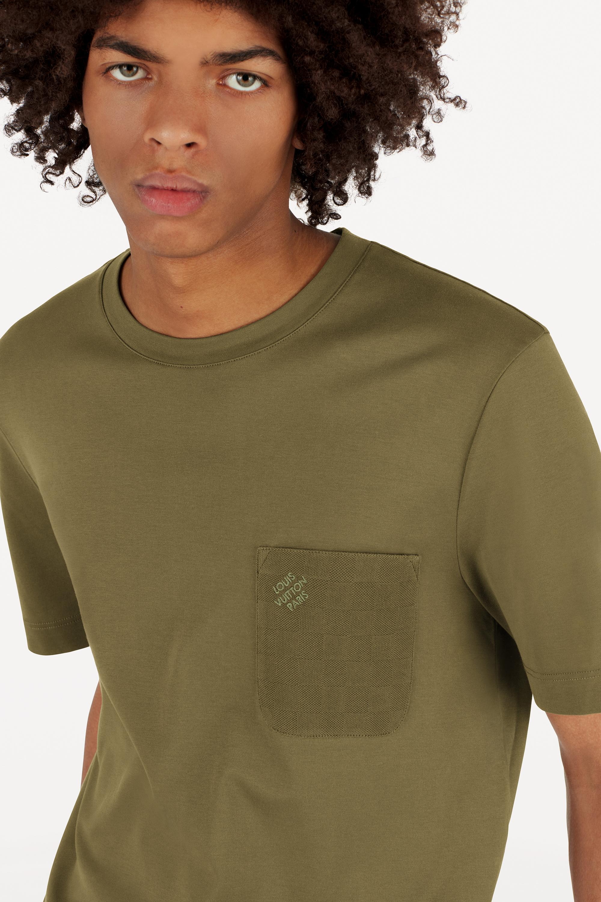 Damier Pocket Crew Neck T-shirt - 2