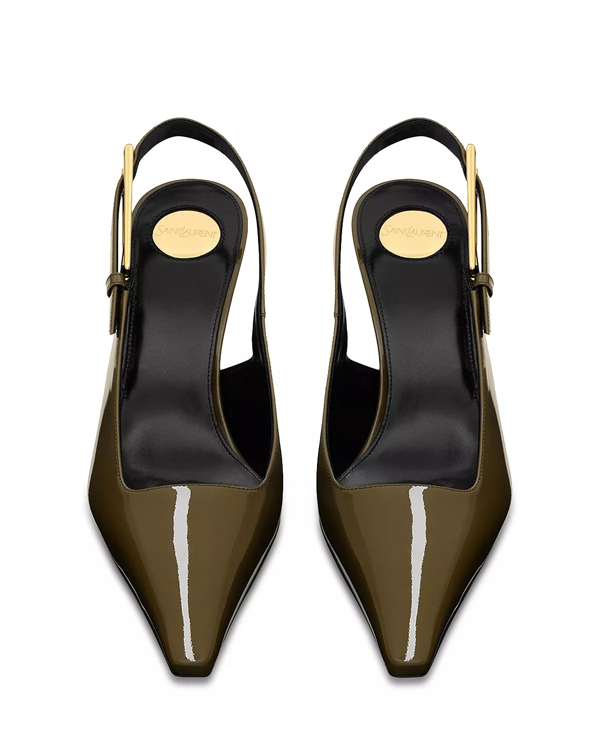 Women's Lee Slingback Pumps In Patent Leather - 4