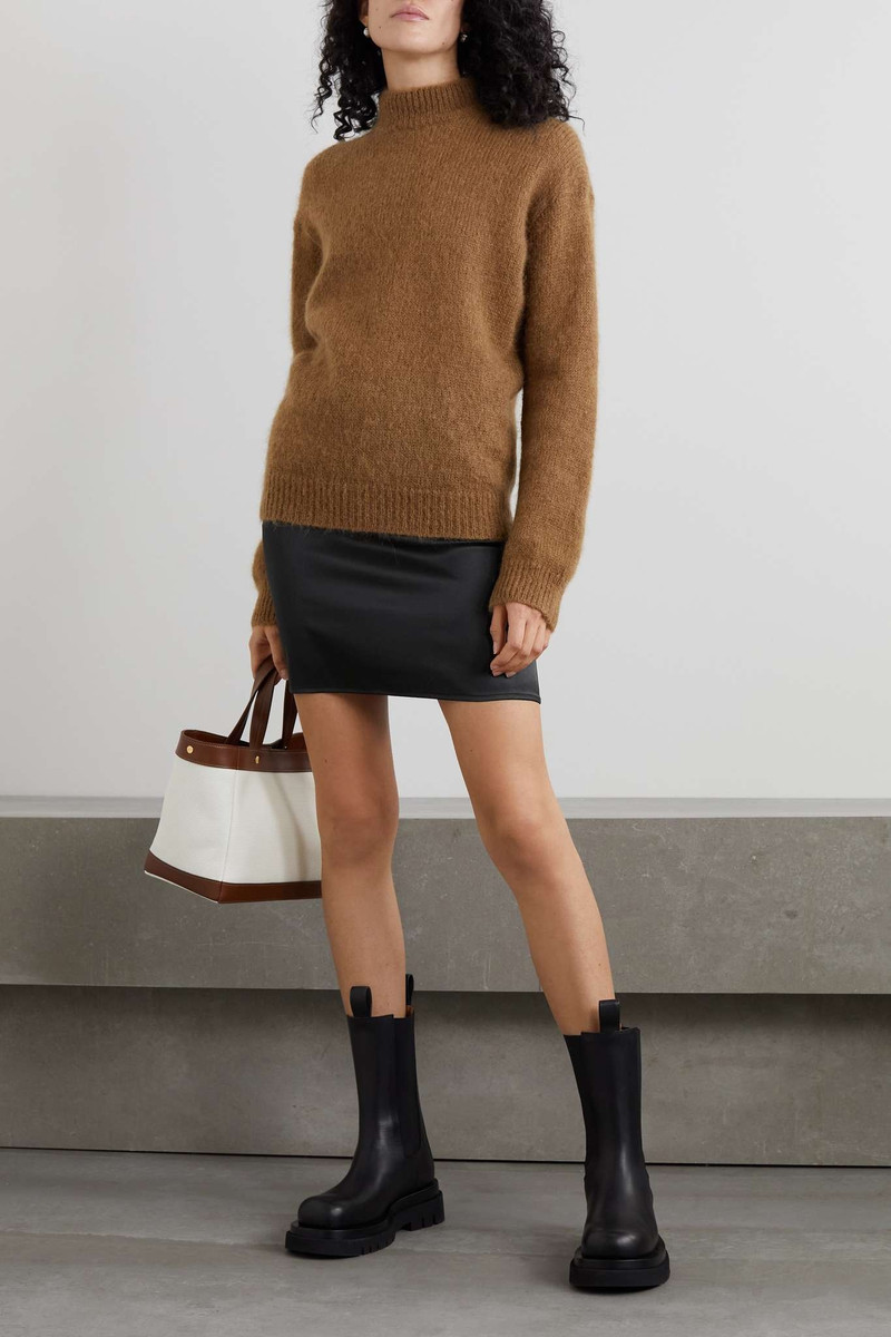 TOM FORD Stretch-silk satin mini skirt outlook