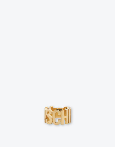 Moschino LETTERING LOGO RING outlook