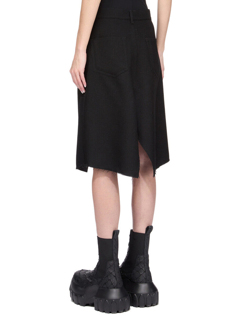 Slivered wool midi skirt 3