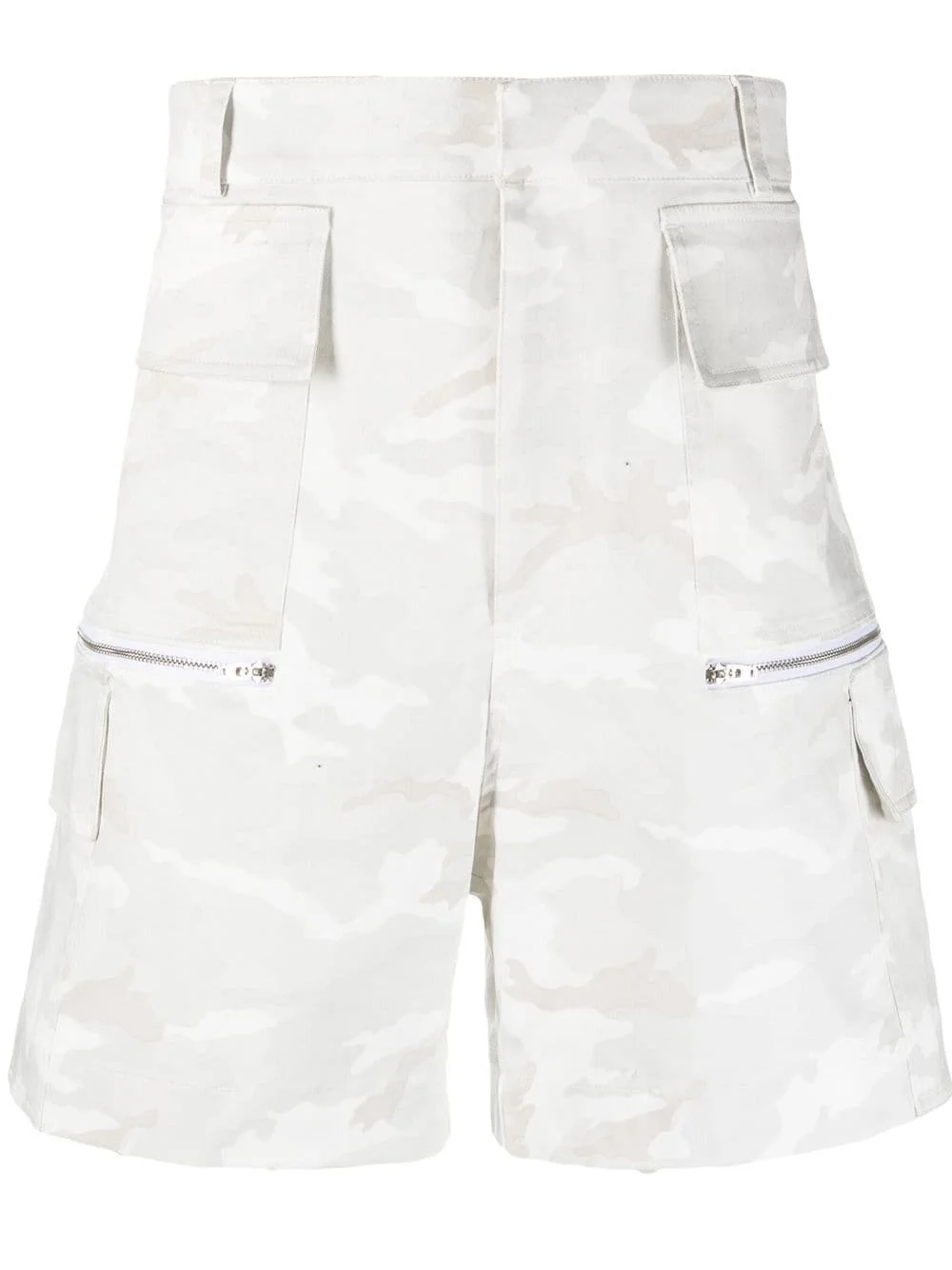 camouflage-print cargo shorts - 1