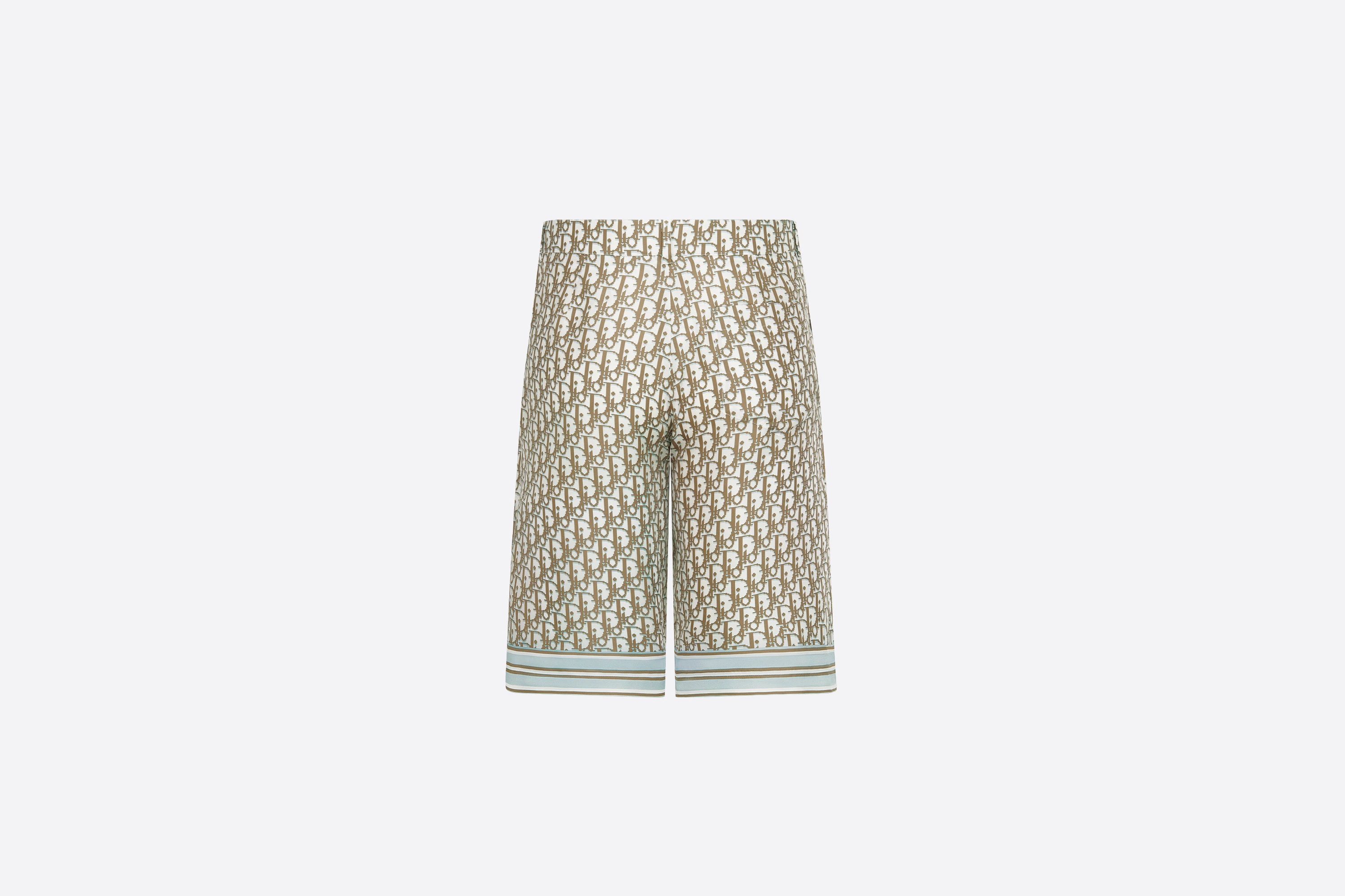 Dior Oblique Pixel Bermuda Shorts - 2