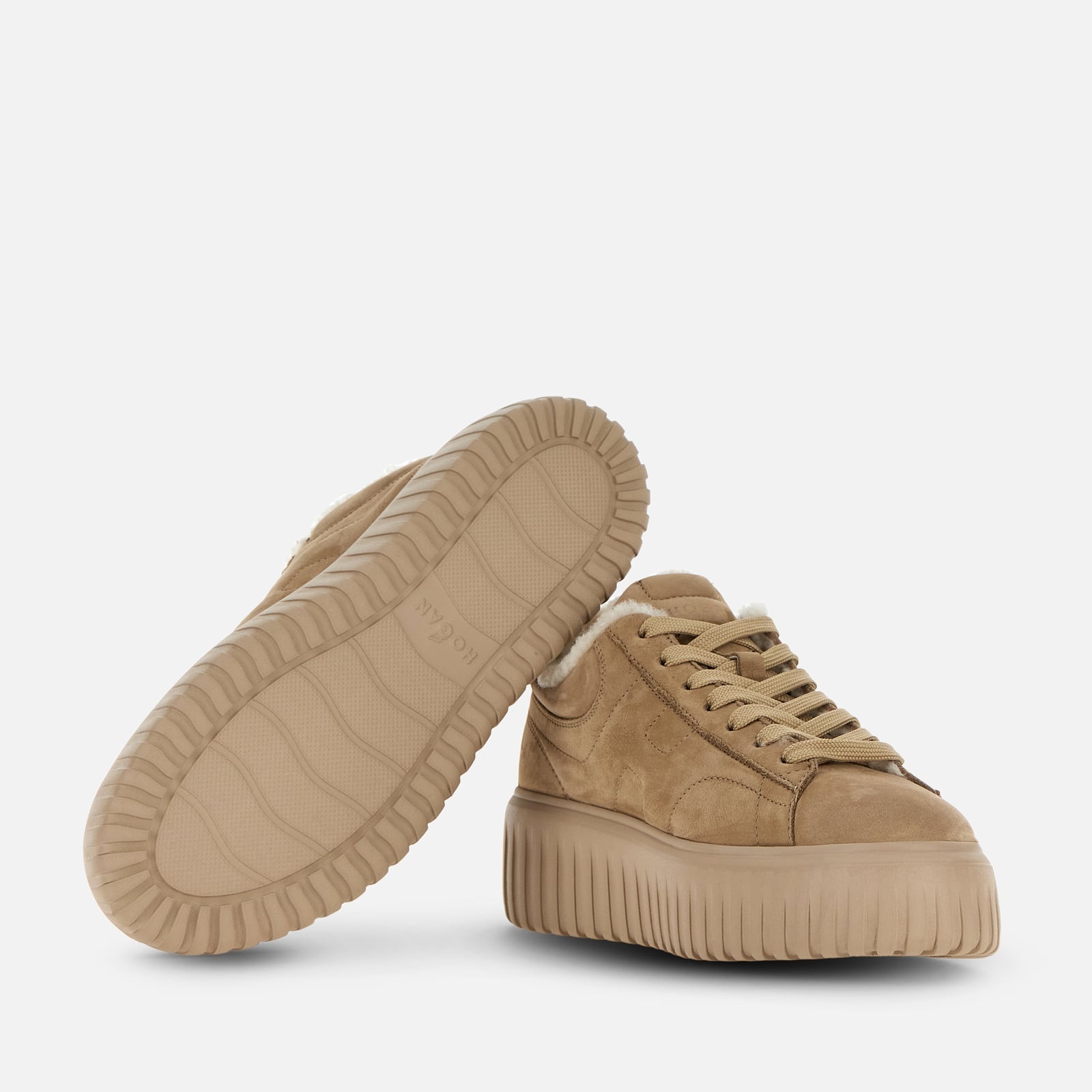 スニーカー HOGAN SNEAKER HOGAN H-STRIPES IN SUEDE HOGAN Sneakers Hogan H-Stripes | REVERSIBLE