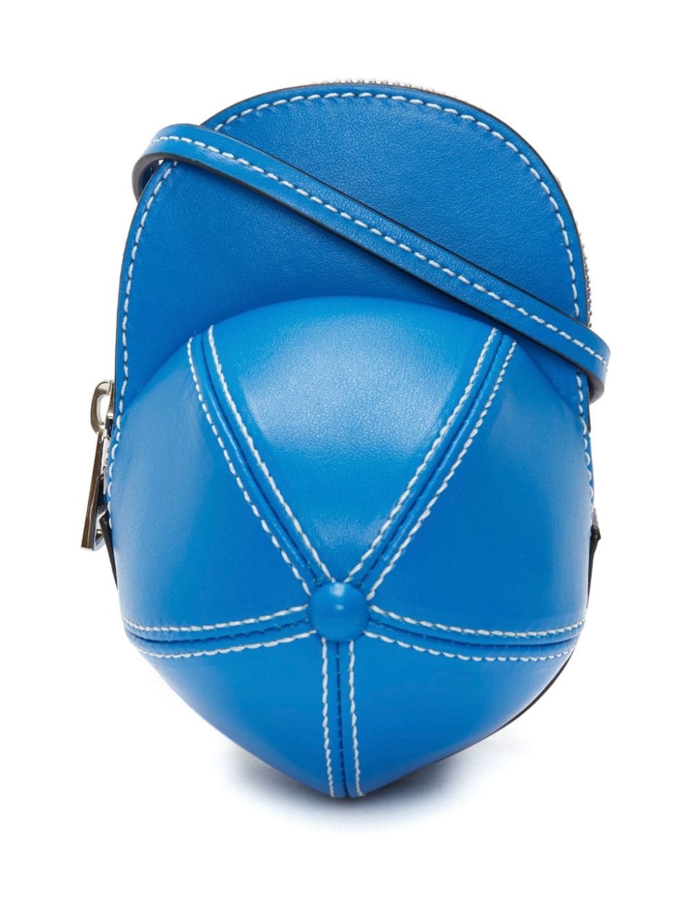 Cap leather crossbody bag - 1