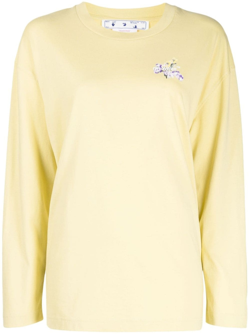 Flower Arrow organic-cotton sweatshirt 1