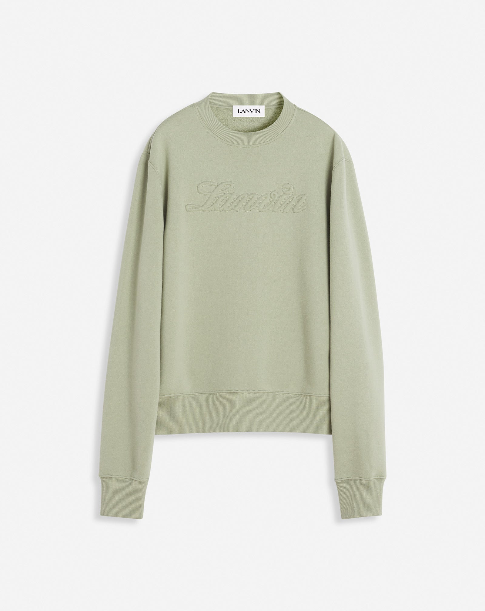 DEBOSSED LANVIN SWEATSHIRT - 1