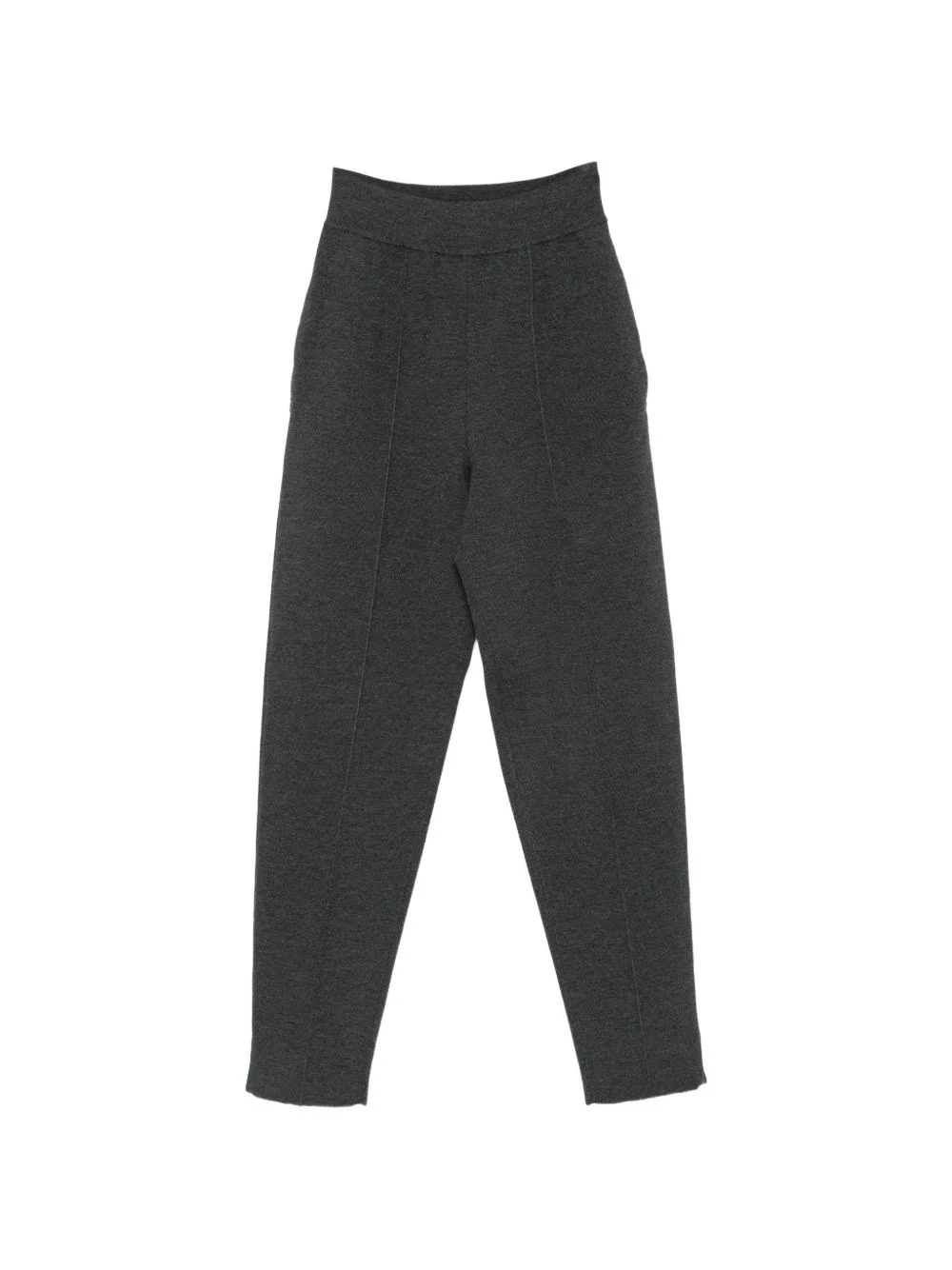 Wool tapered trousers - 1