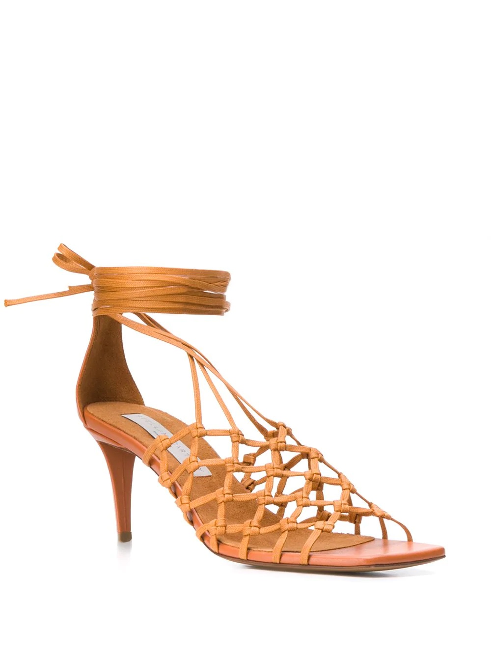 75mm woven cage sandals - 2