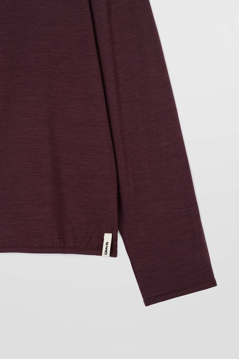 CLASSIC LONGSLEEVE / burnt aubergine 4