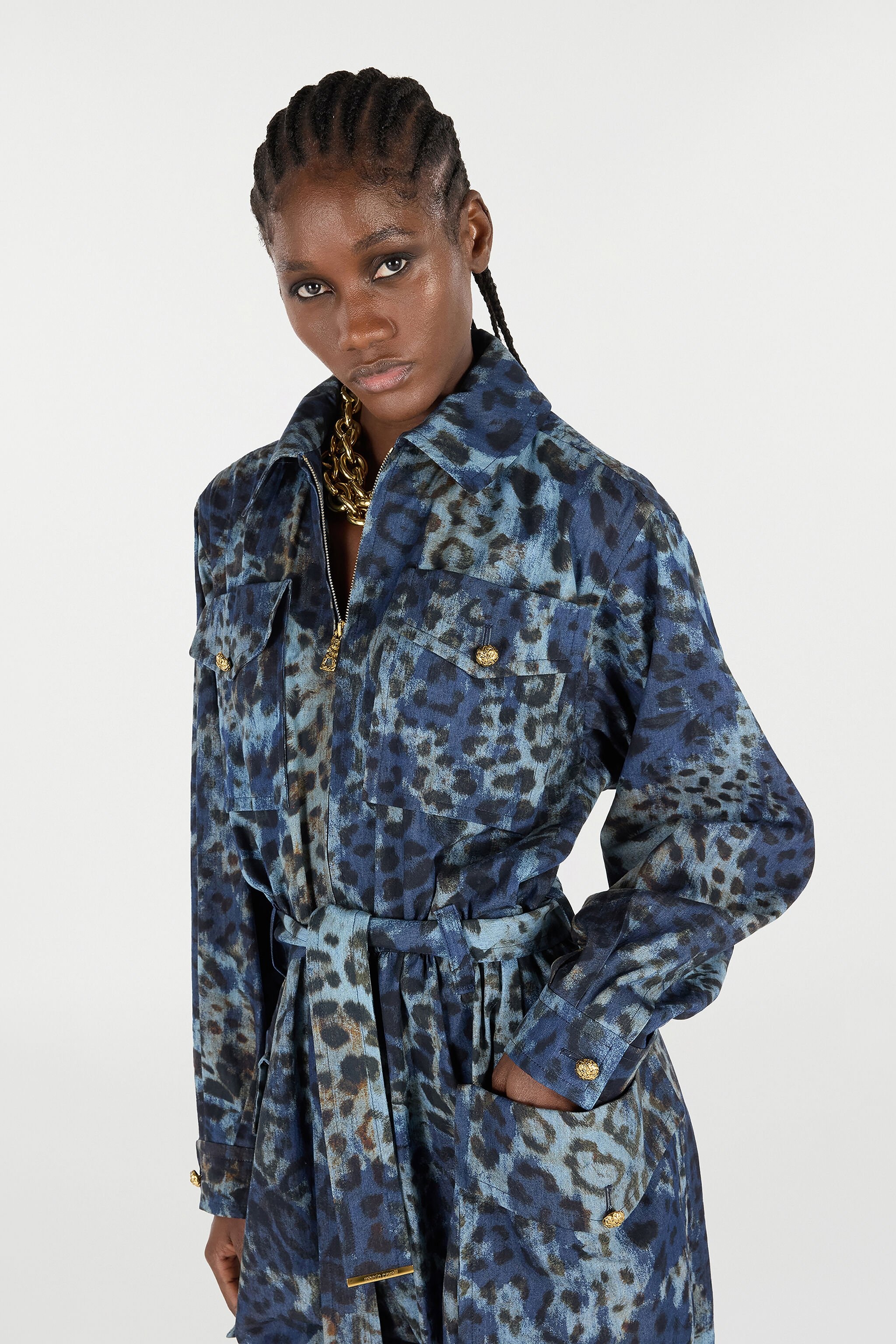 Jumpsuit With Leopard Print - 6