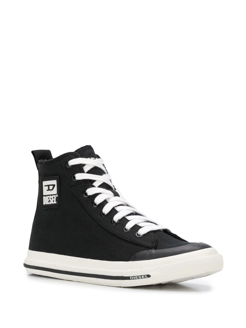 D logo print sneakers - 2