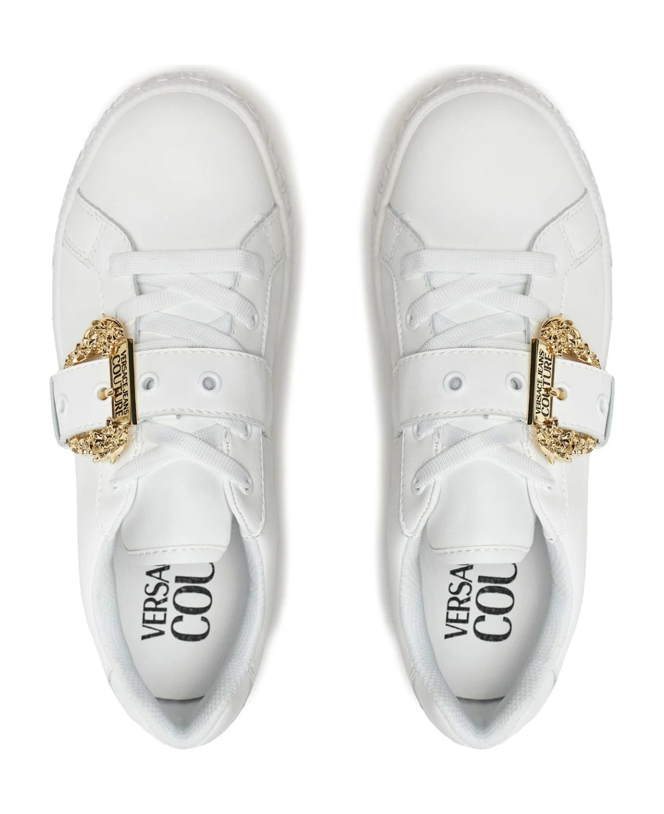 Versace Jeans Couture White Sneakers - 3