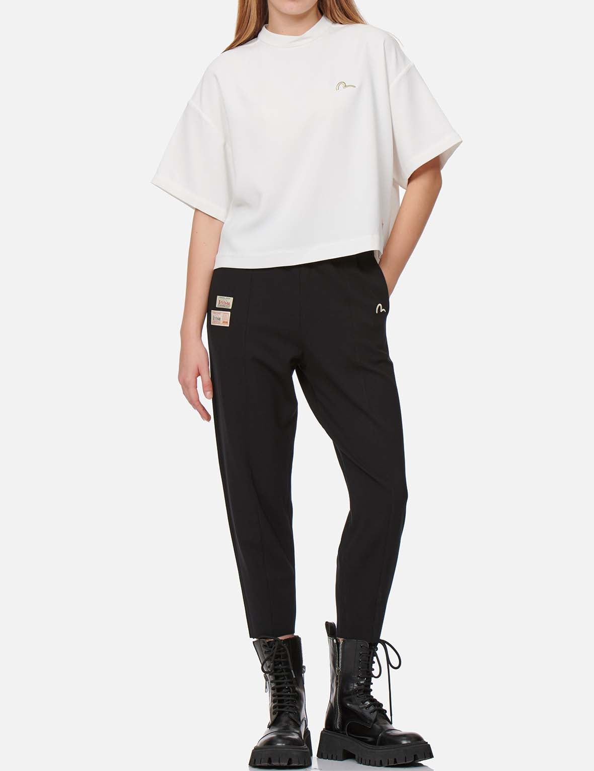 Seagull Embroidered Boxy Blouse - 5