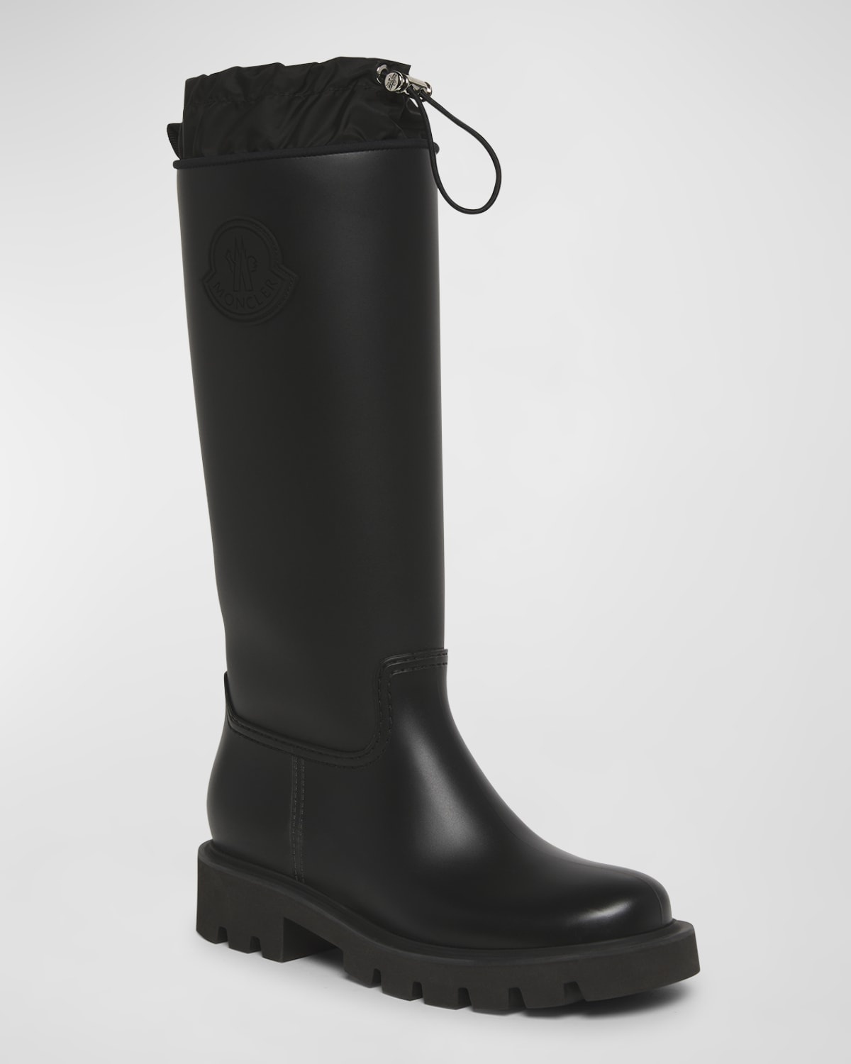 ロングブーツ MONCLER BLACK BOOTS MONCLER - 【BLACK】モンクレール ロングブーツ の通販 by