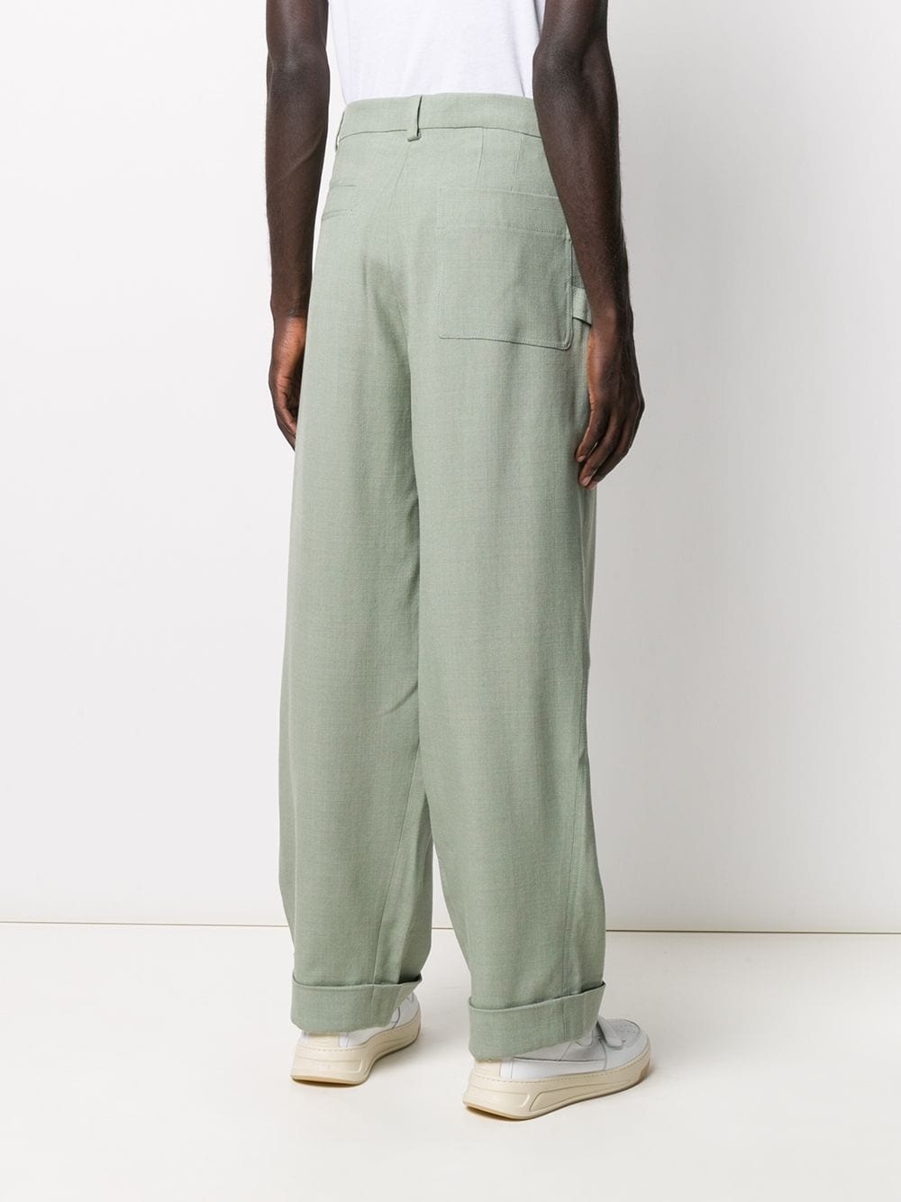 dart-detail trousers - 4