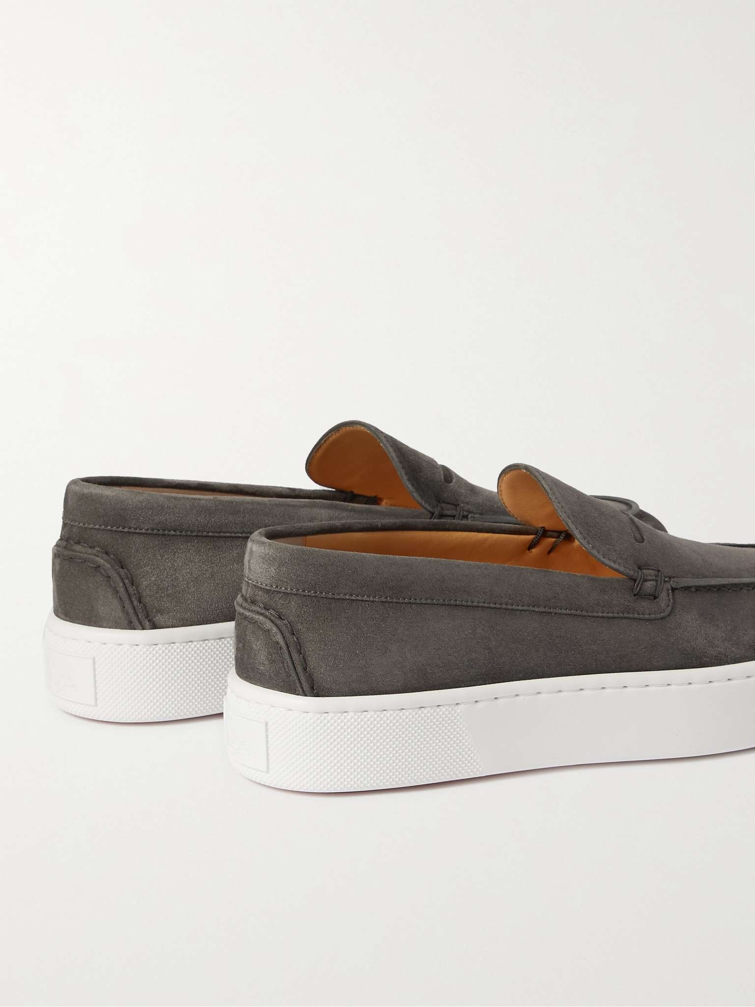 Paqueboat Suede Penny Loafers - 5