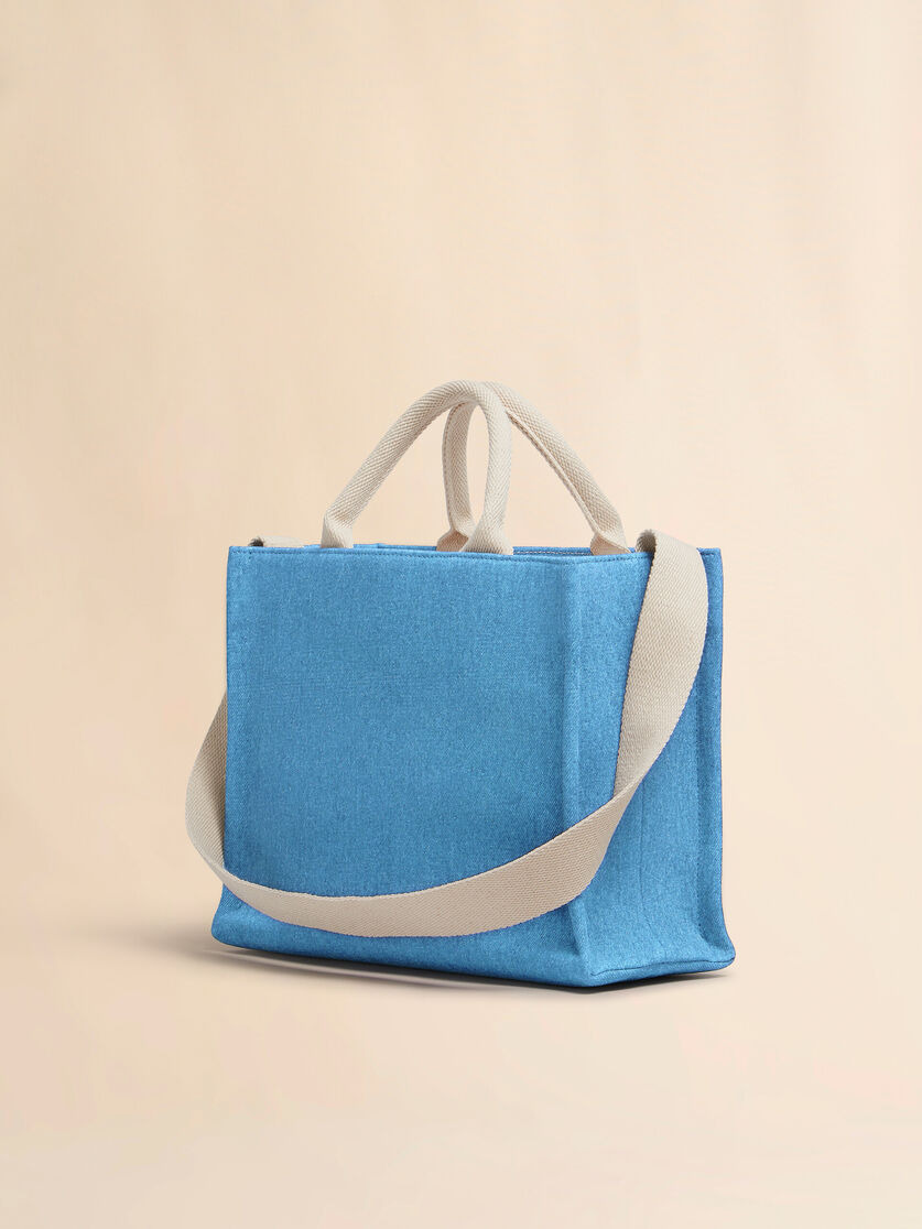 DENIM TOTE SMALL BAG - 3