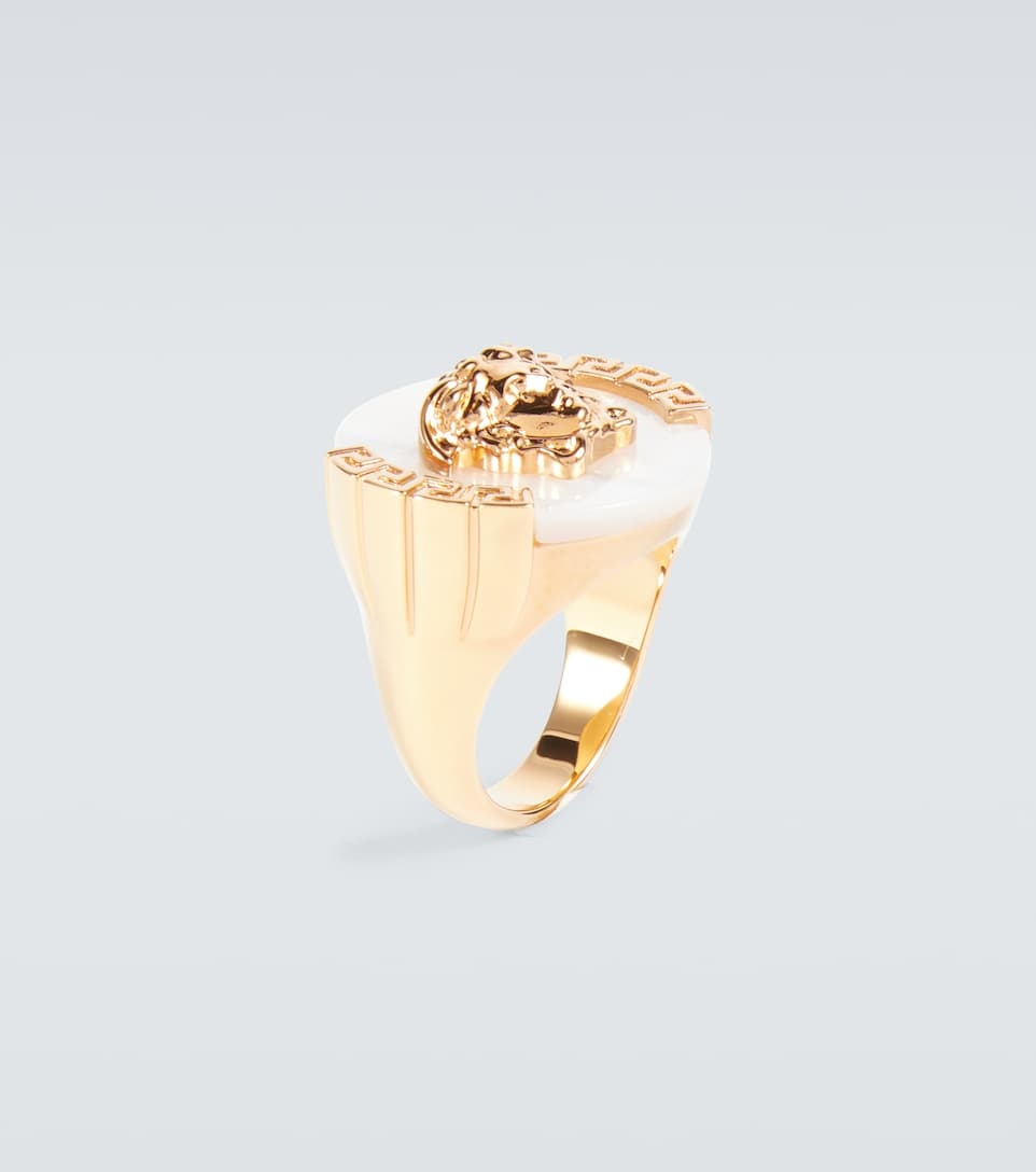 Gold Medusa Ring - 8