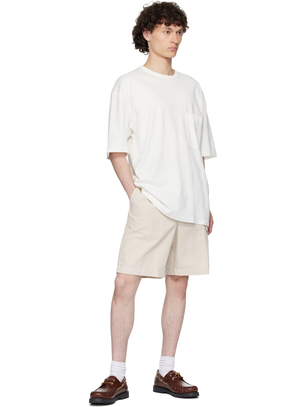 Beige CS60 Cargo Shorts - 4