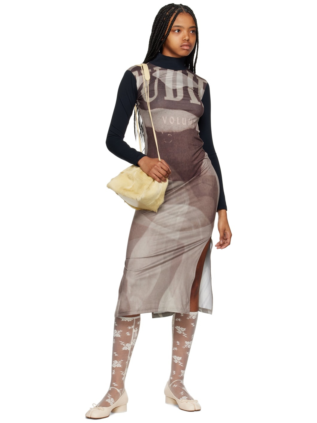 SSENSE Exclusive Brown Maxi Dress - 4