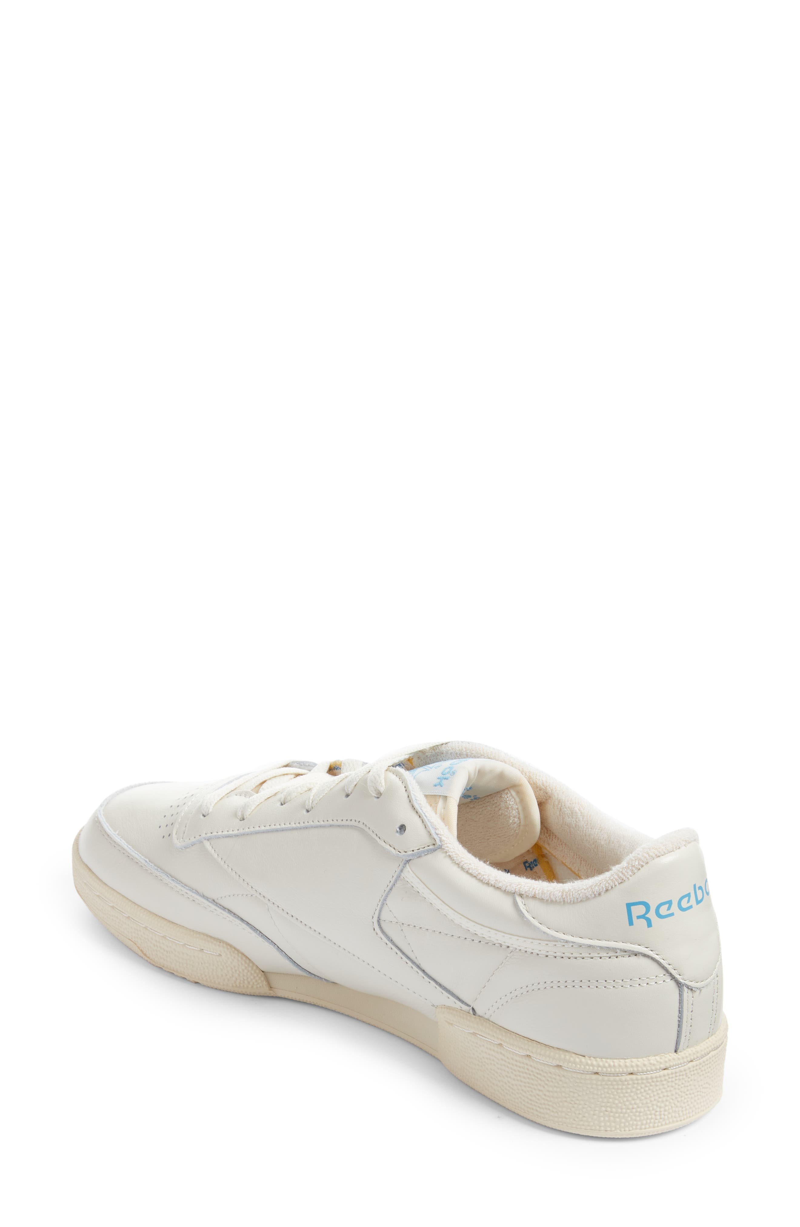 Reebok Club C 85 Vintage Sneaker in Chalk/Alabaster/Essential Bl at Nordstrom - 2