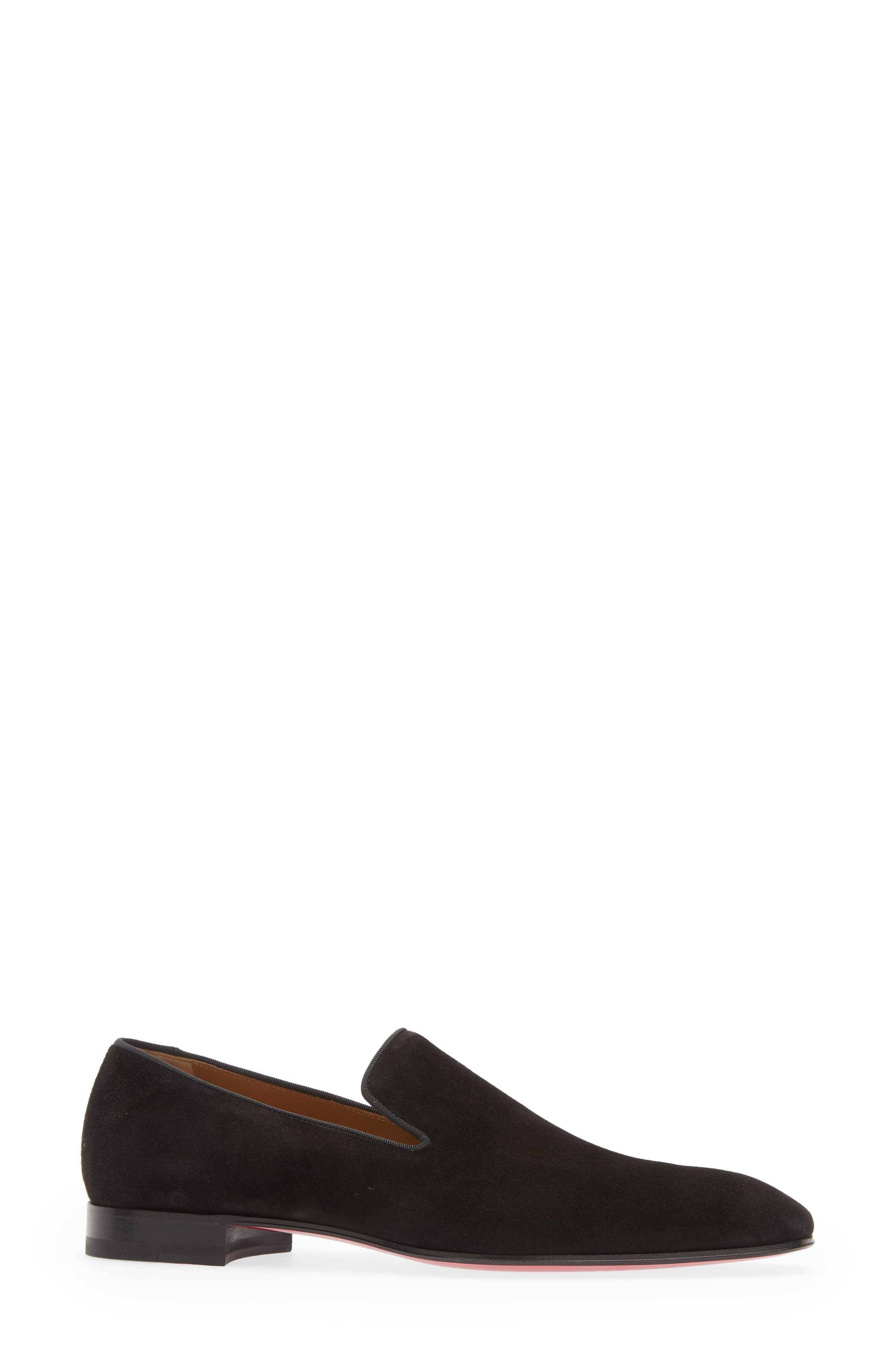 Christian Louboutin Dandelion Venetian Loafer in Black Suede at Nordstrom - 3
