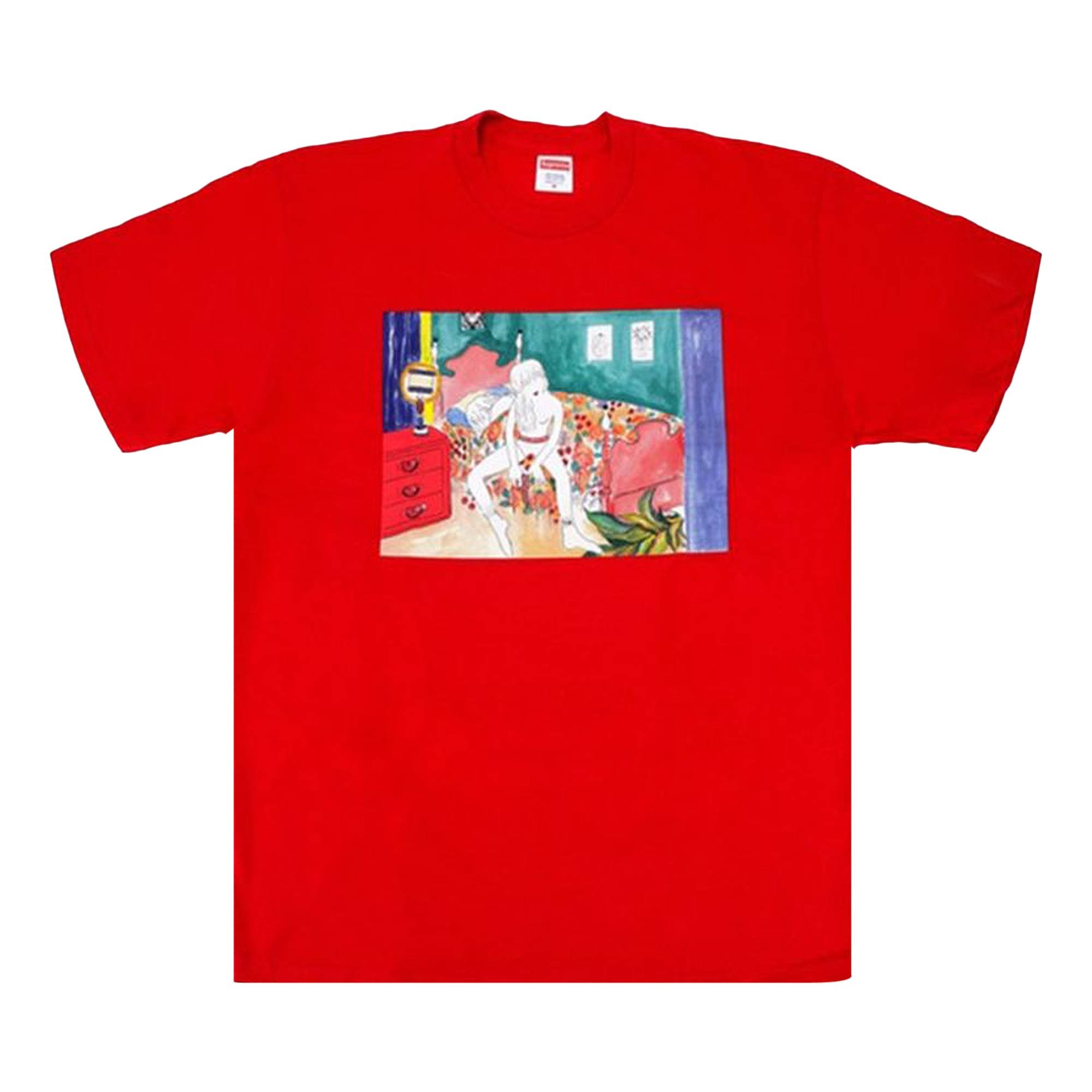 Supreme Bedroom Tee 'Red' - 1