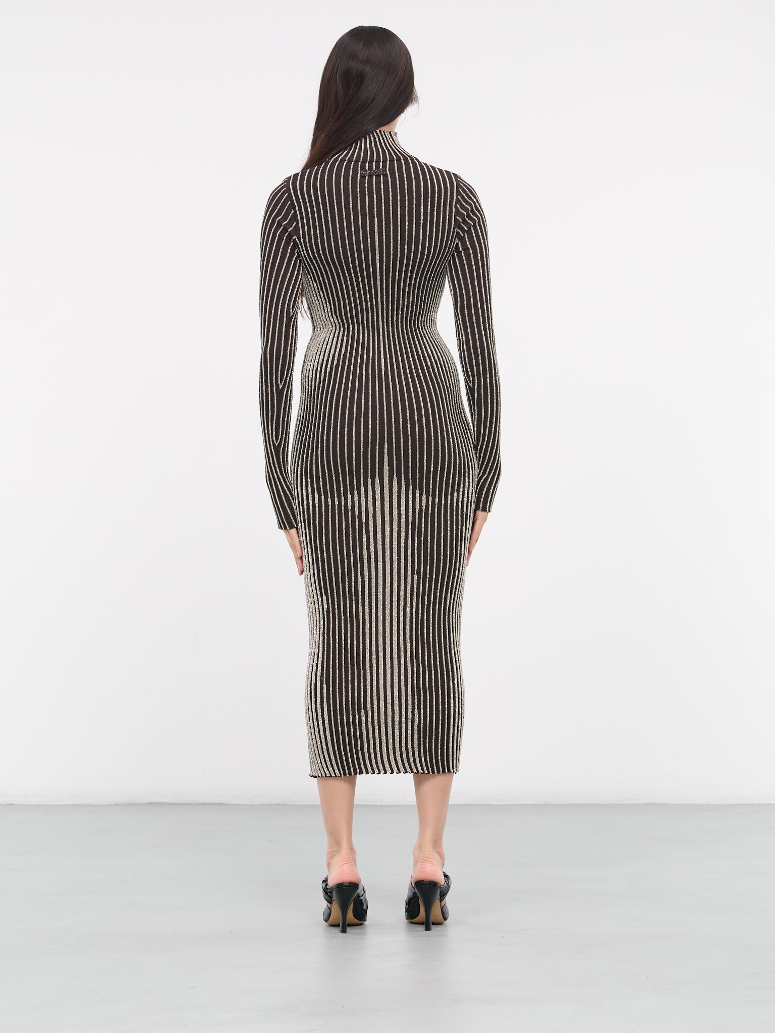 Lurex Trompe L'oiel Dress - 3
