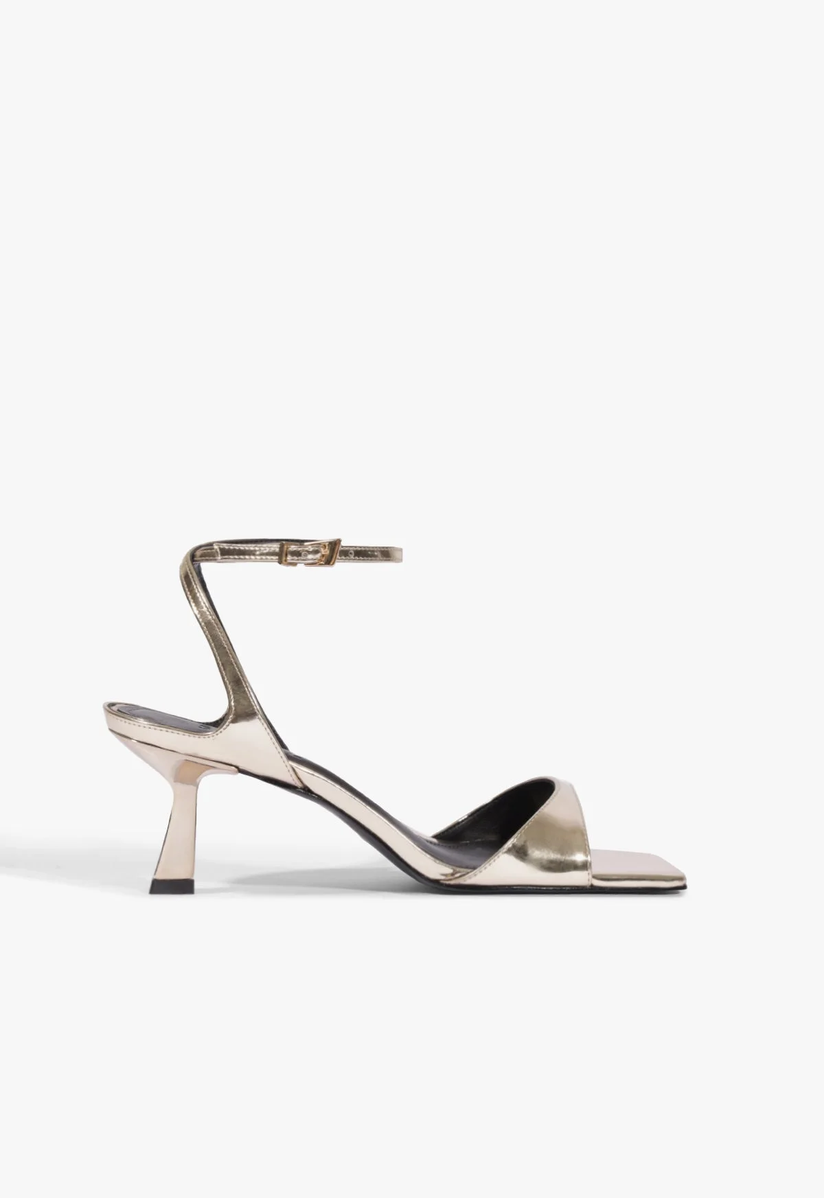 Ciara Mid Metallic Sandal - 1