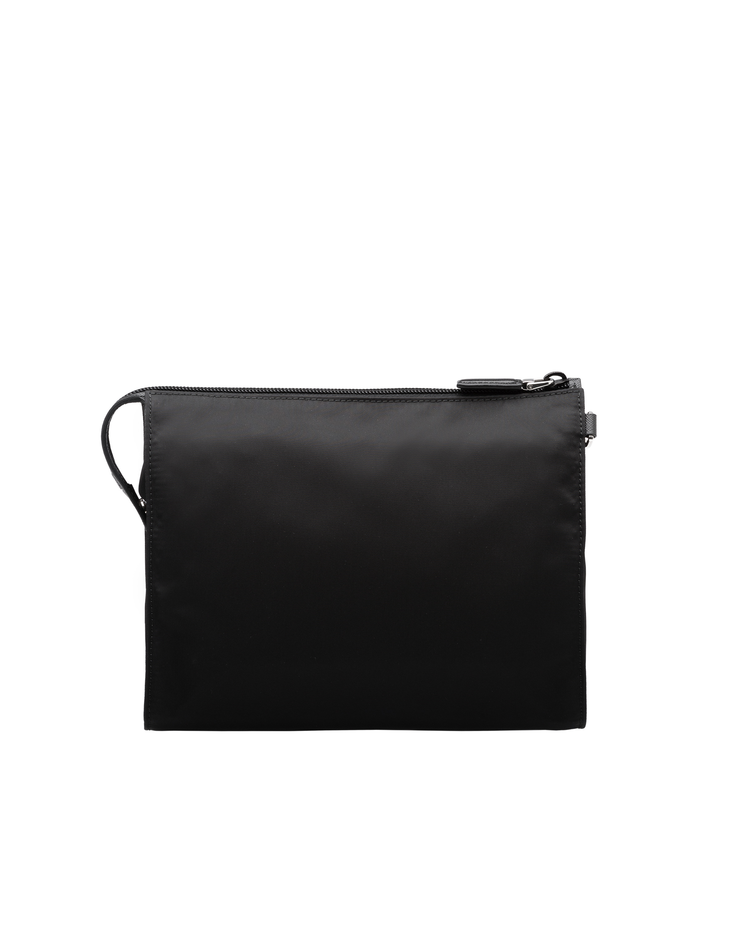 Re-Nylon and Saffiano leather necessaire - 3