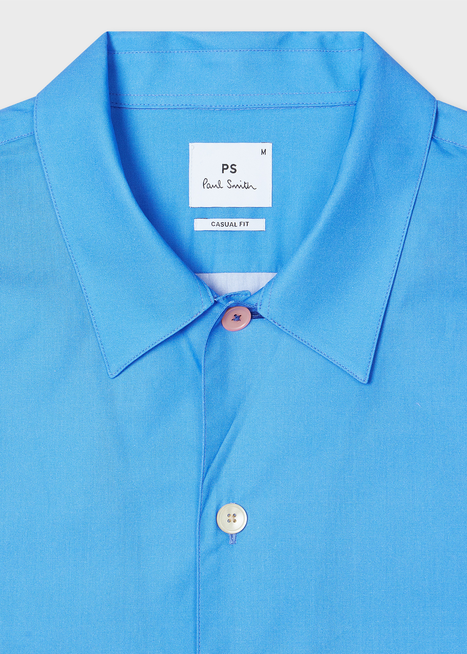 Blue Swiss Alps Print Short-Sleeve Shirt - 3