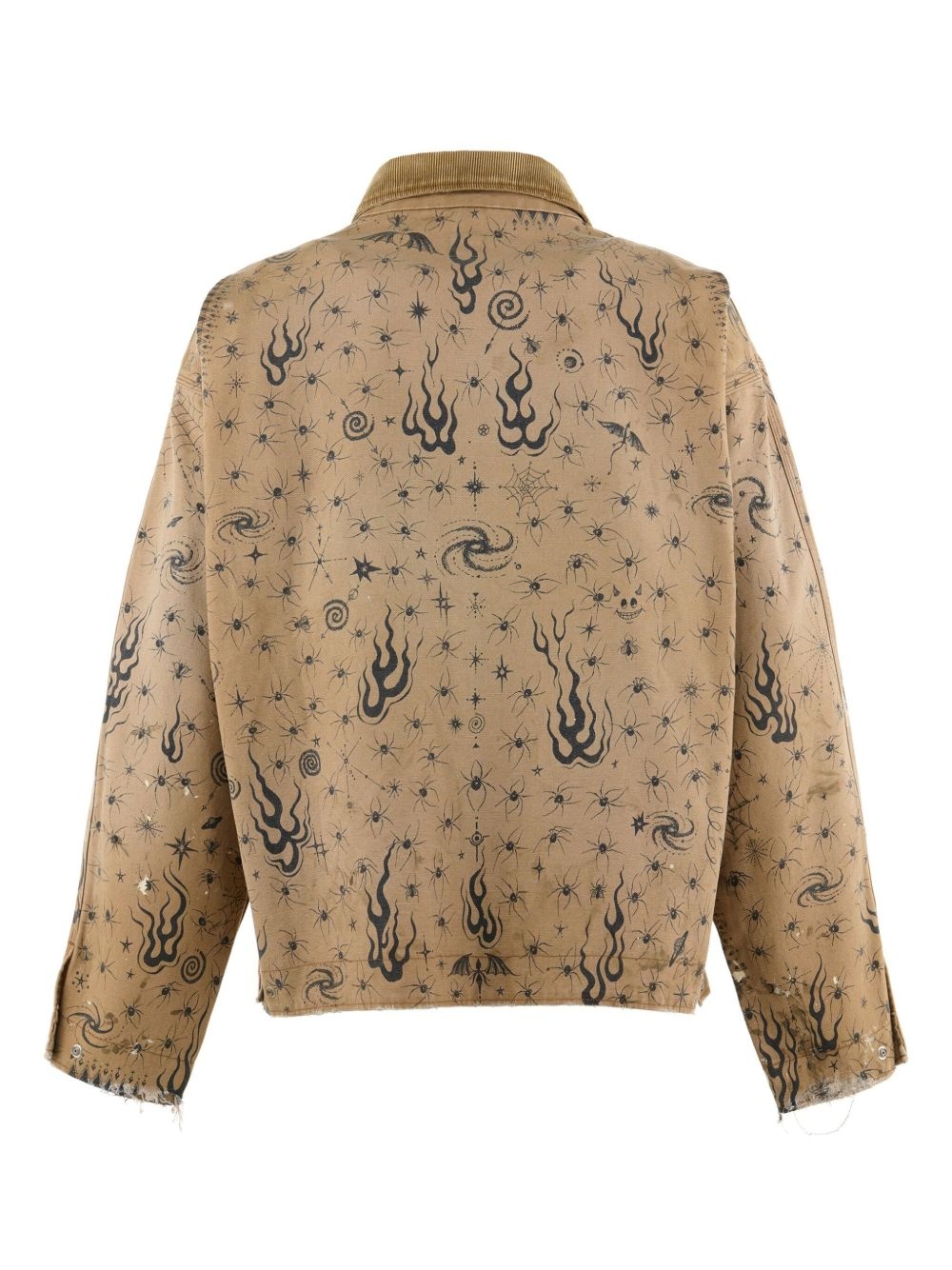 graphic-print jacket - 2