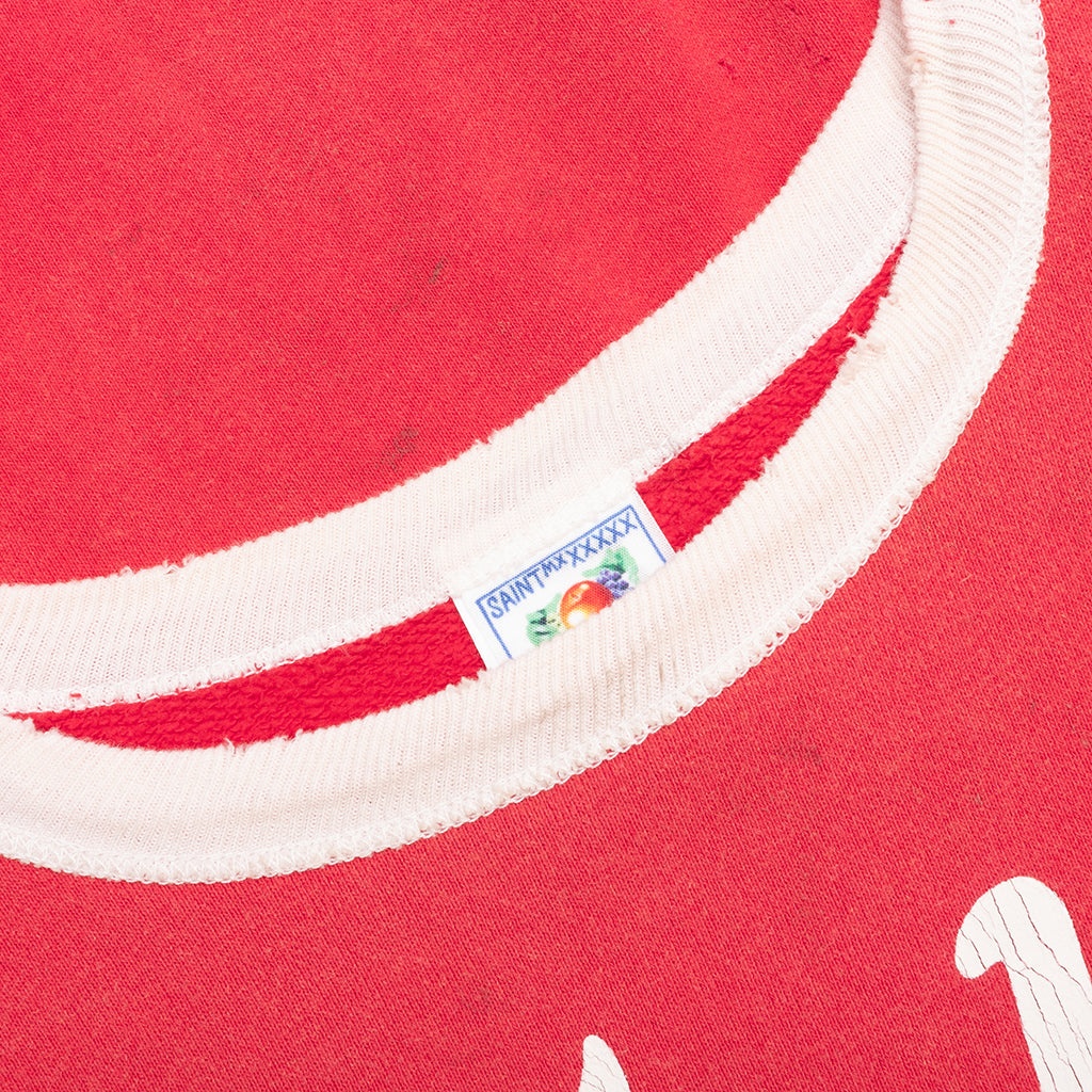 SOFT LOVE CREW SWEATER - RED - 3