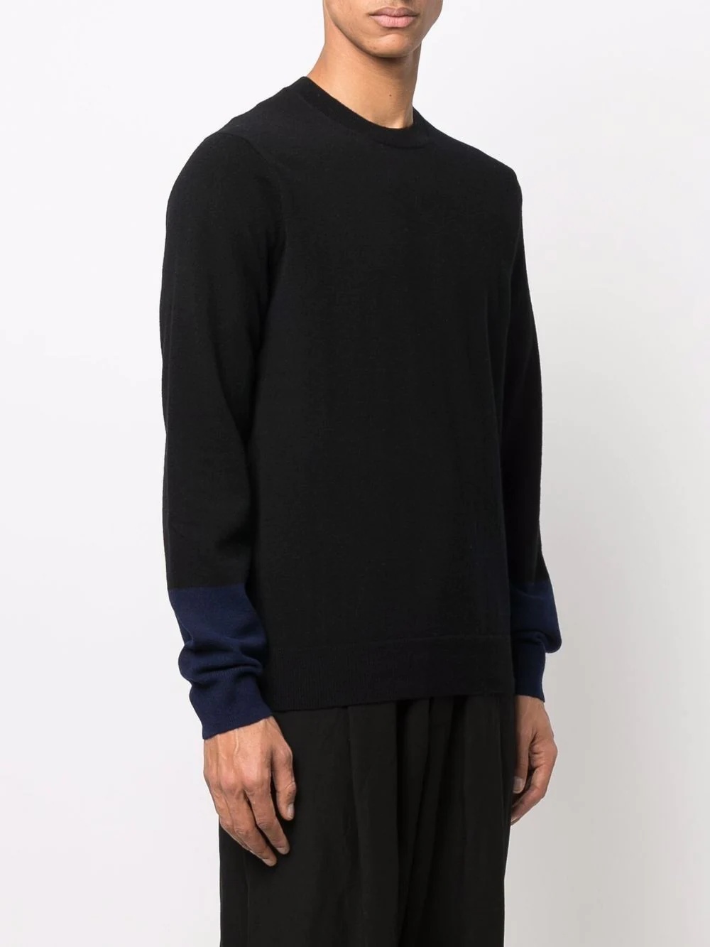 tonal wool jumper - 3